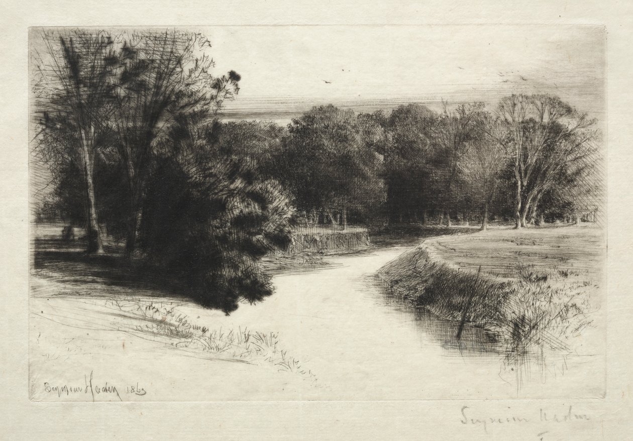 Un tramonto in Irlanda da Francis Seymour Haden