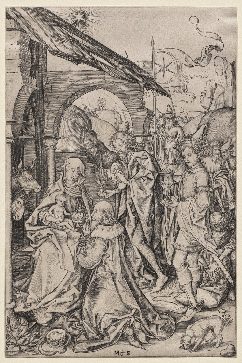 Adorazione dei Magi da Francis Seymour Haden