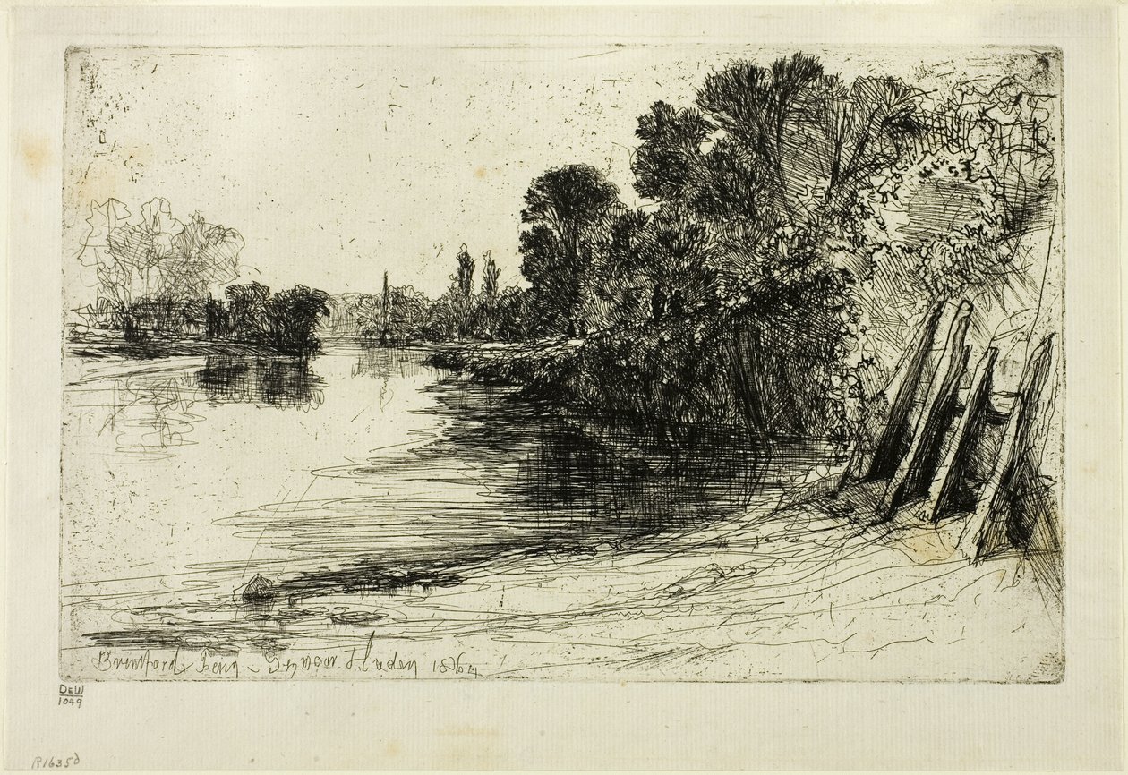 Traghetto di Brentford da Francis Seymour Haden