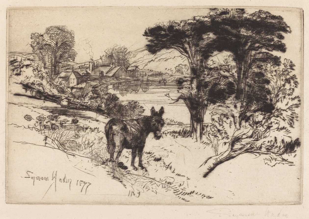 Fattoria di Challow da Francis Seymour Haden