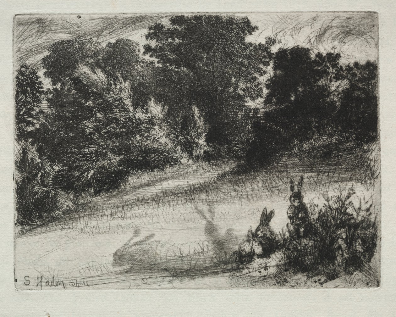 Combe Bottom da Francis Seymour Haden