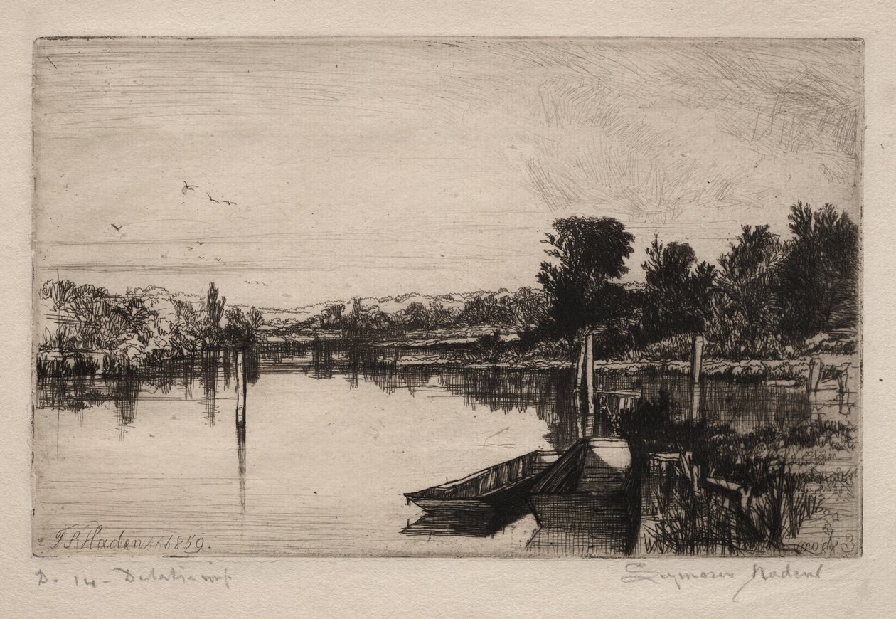 Egham da Francis Seymour Haden