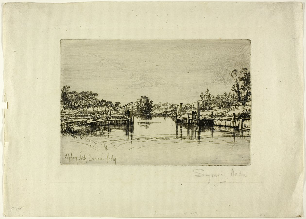 Chiusa di Egham da Francis Seymour Haden