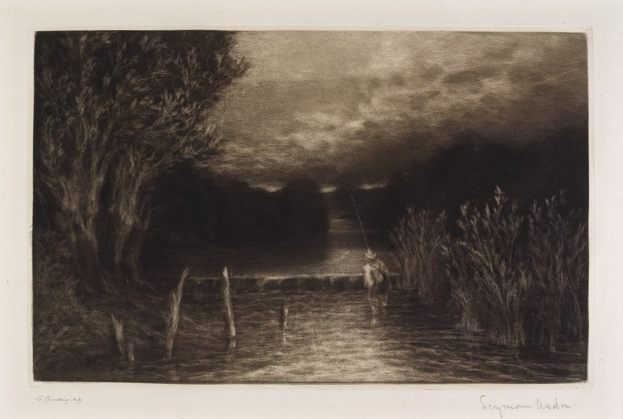 Pesca alla temola da Francis Seymour Haden