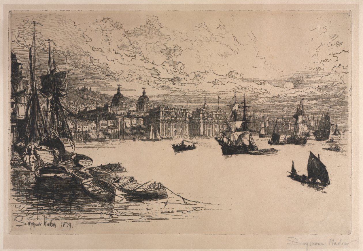 Greenwich da Francis Seymour Haden