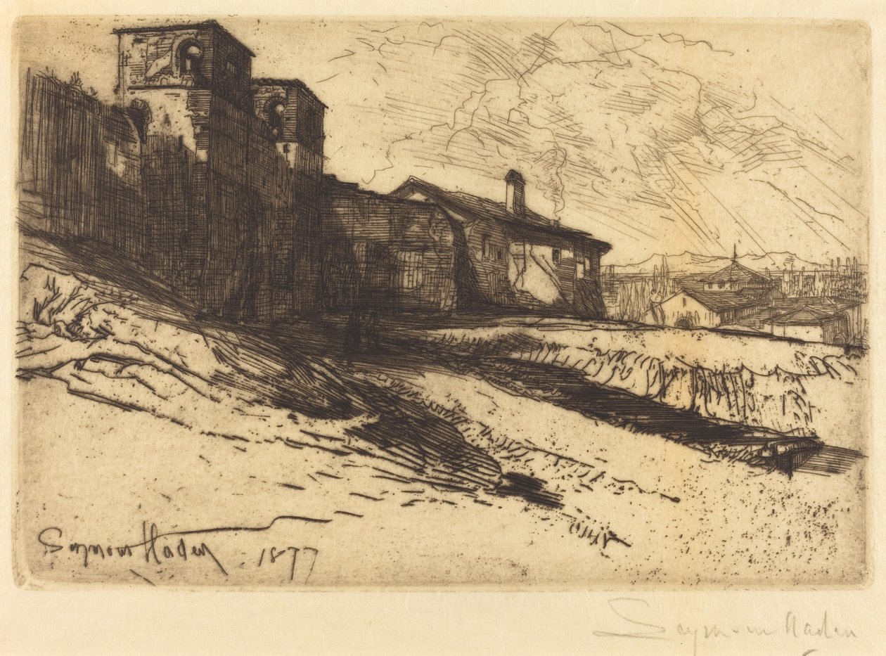 Spagna cupa da Francis Seymour Haden