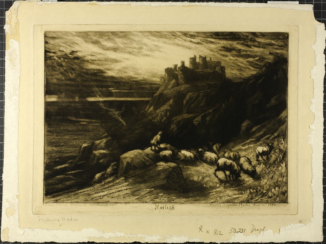Harlech, No. II da Francis Seymour Haden