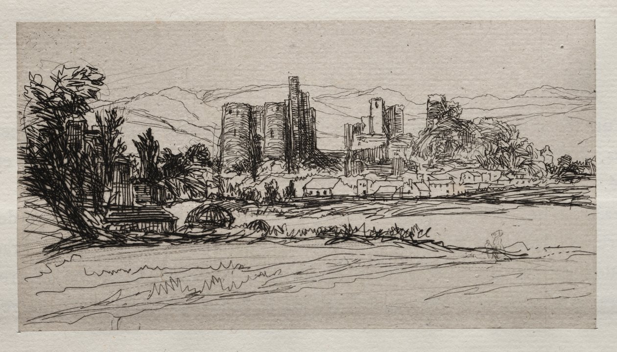 Castello di Kidwelly da Francis Seymour Haden
