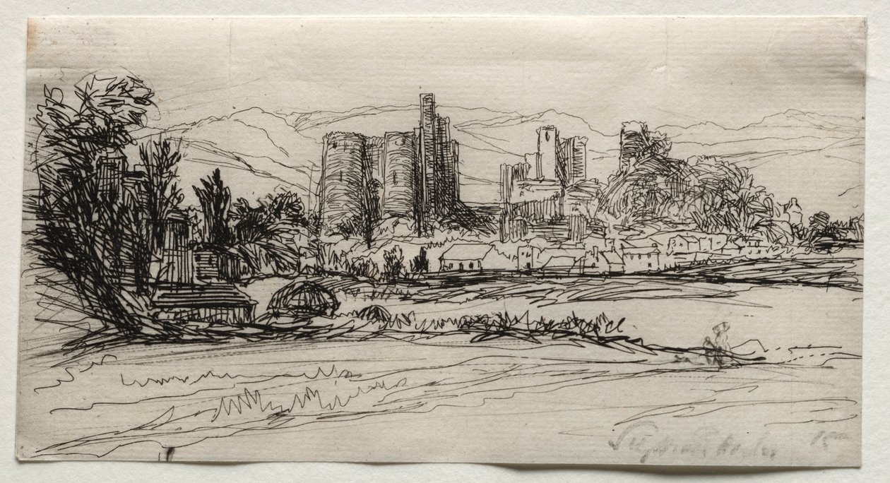 Castello di Kidwelly da Francis Seymour Haden