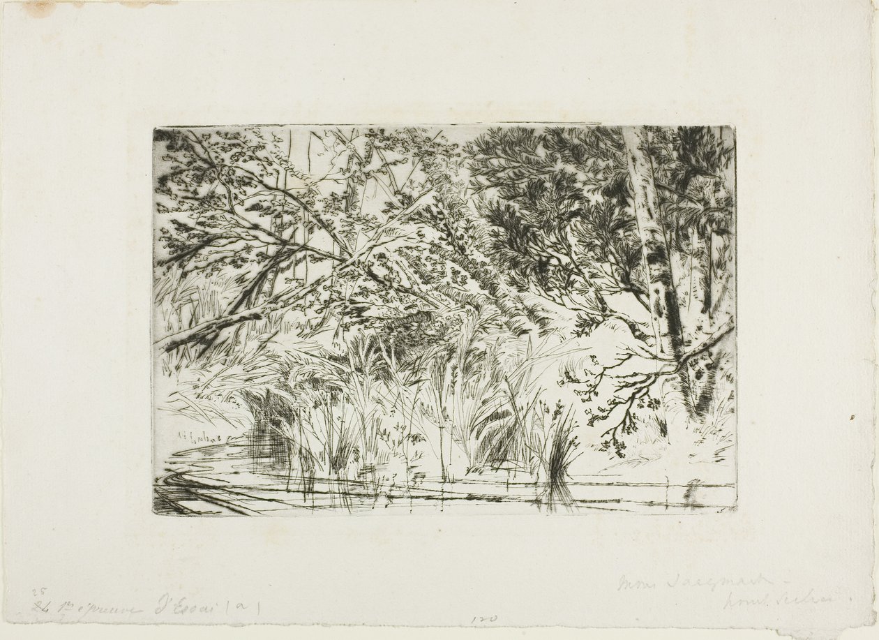 Foce di un ruscello, No. II da Francis Seymour Haden