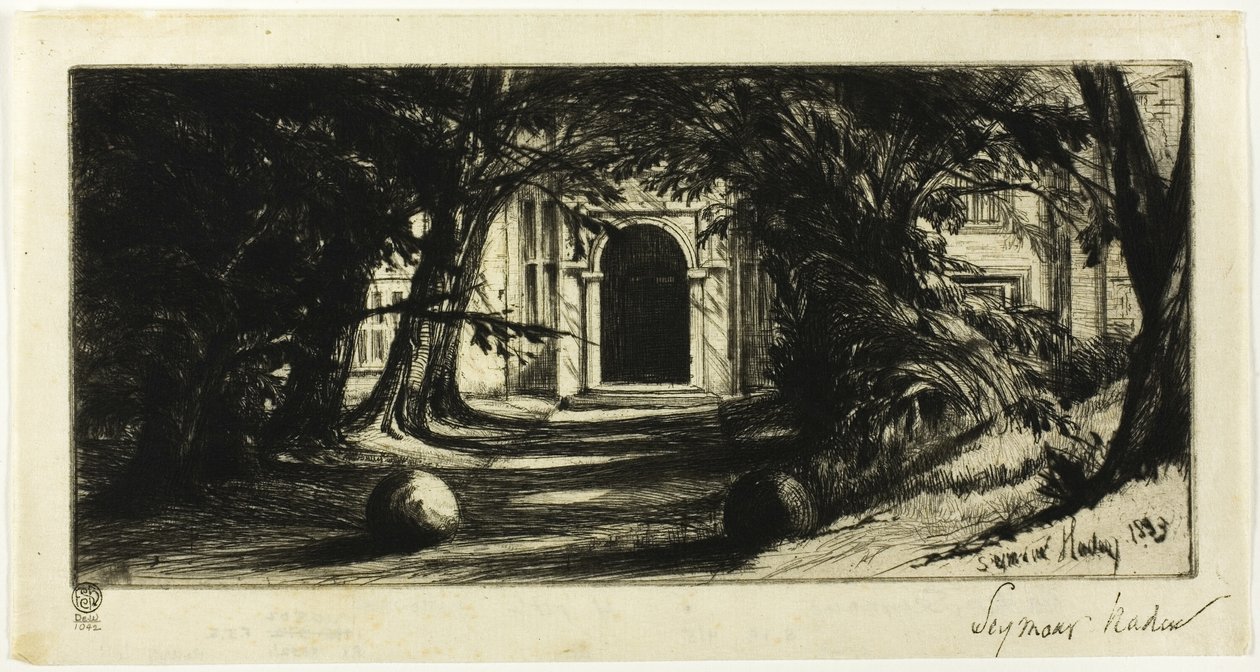 Mytton Hall da Francis Seymour Haden