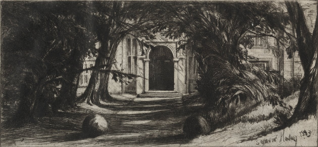 Mytton Hall da Francis Seymour Haden