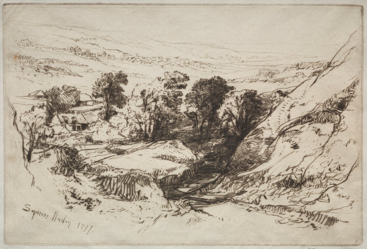 Nine Barrow Down da Francis Seymour Haden