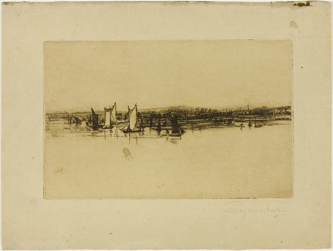 Di fronte alla locanda, Purfleet da Francis Seymour Haden