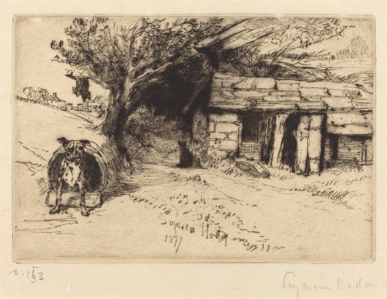 La capanna da Francis Seymour Haden