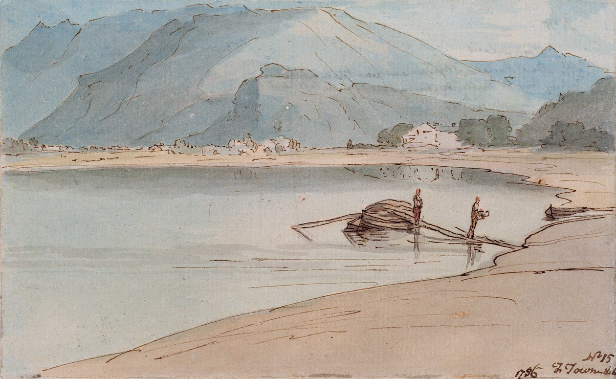 Lago Windermere da Francis Towne