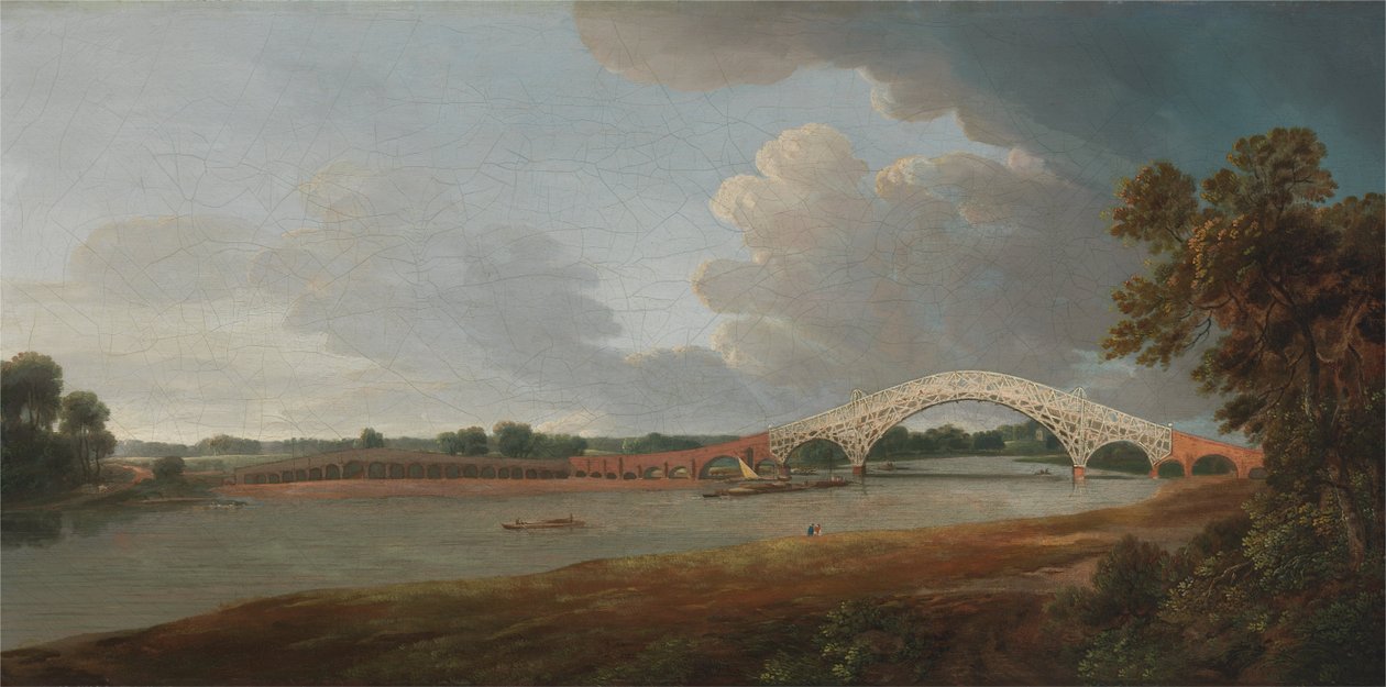 Vecchio ponte di Walton da Francis Towne