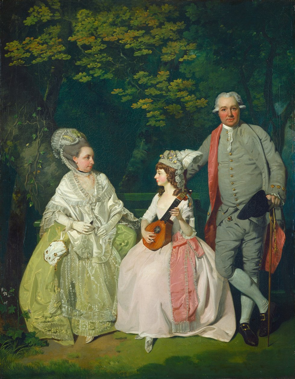 Gruppo familiare, c. 1775-1780 da Francis Wheatley
