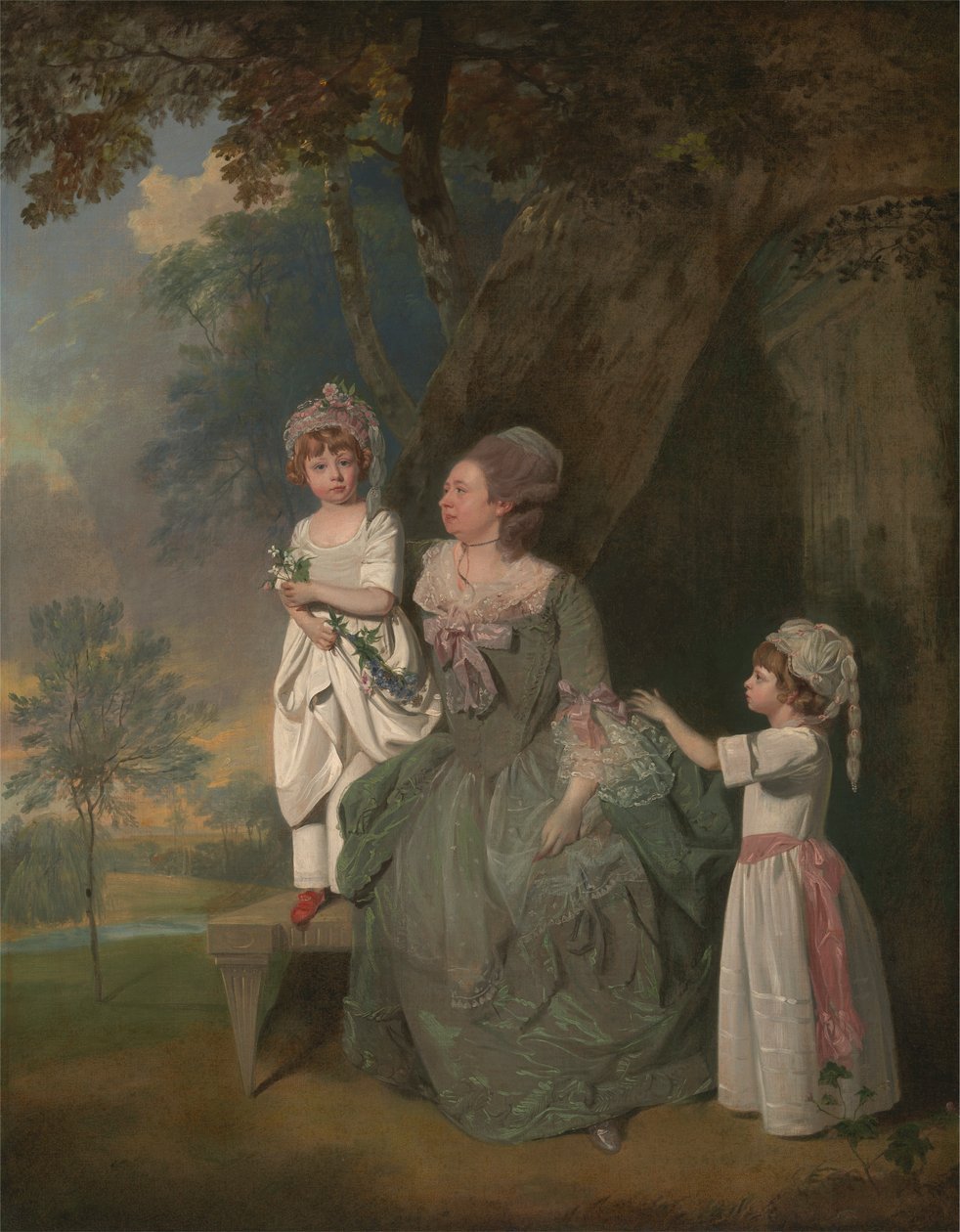 La signora Barclay e i suoi figli da Francis Wheatley