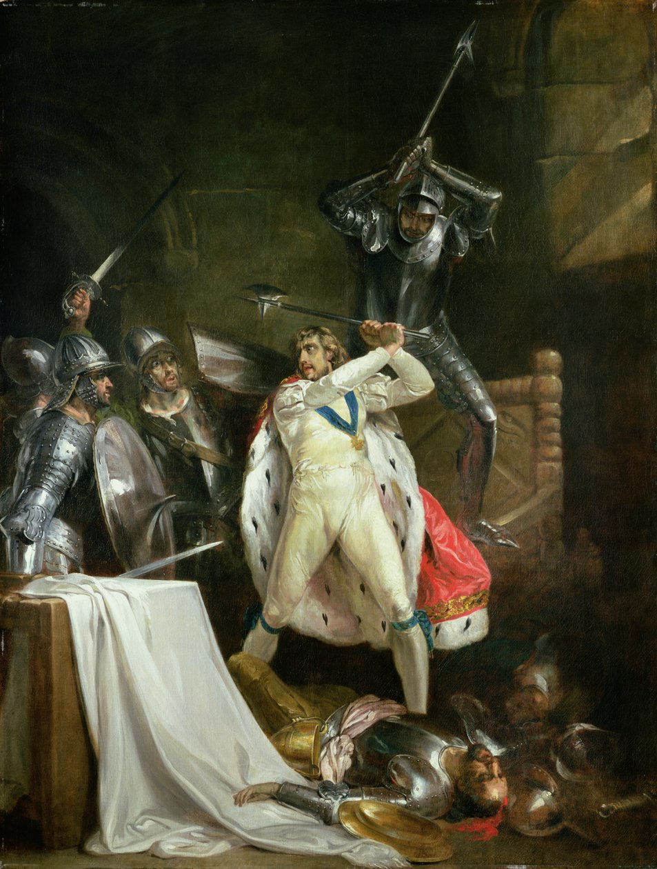 La morte di Re Riccardo II, c.1792-93 da Francis Wheatley