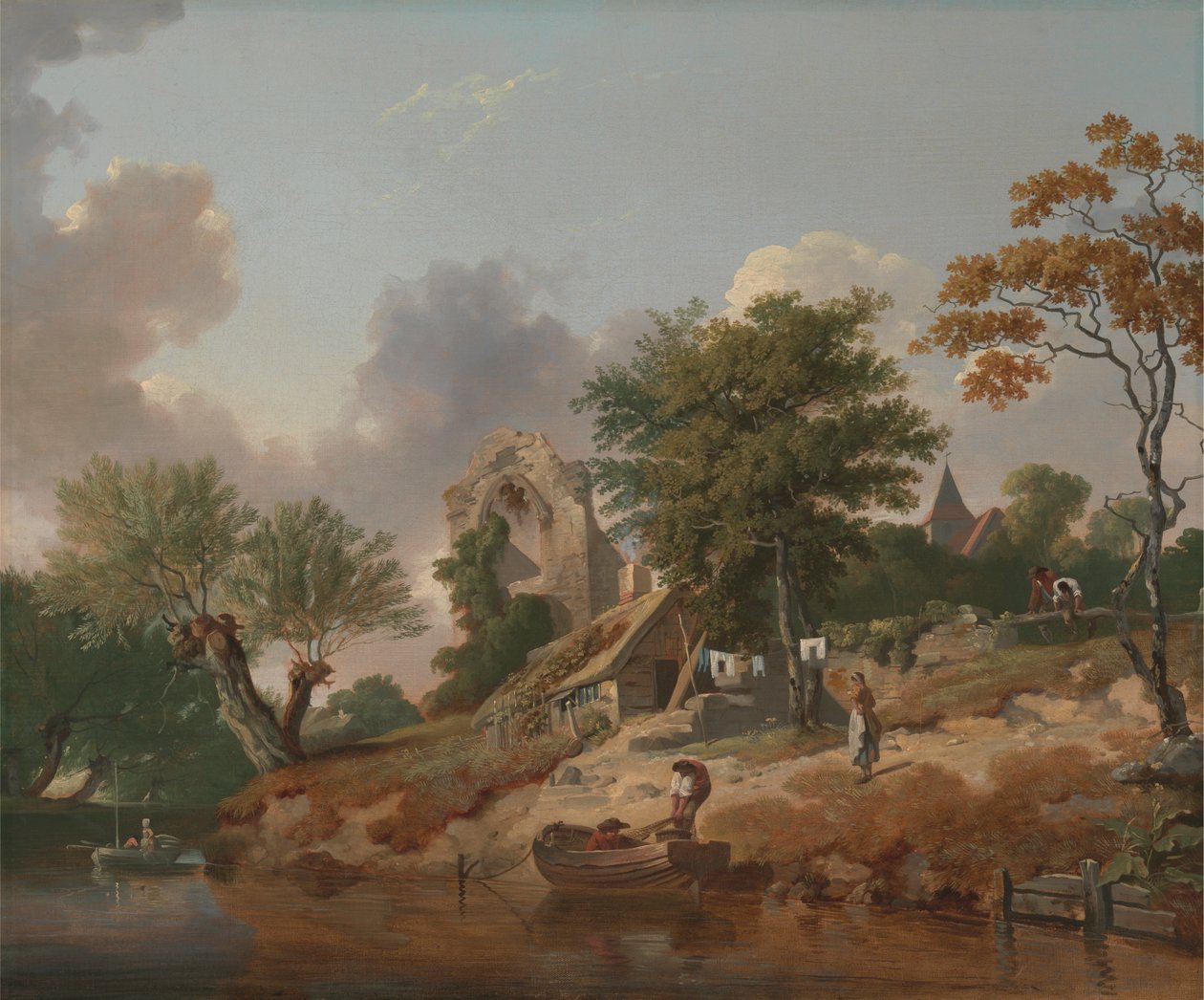 Veduta sul Medway da Francis Wheatley