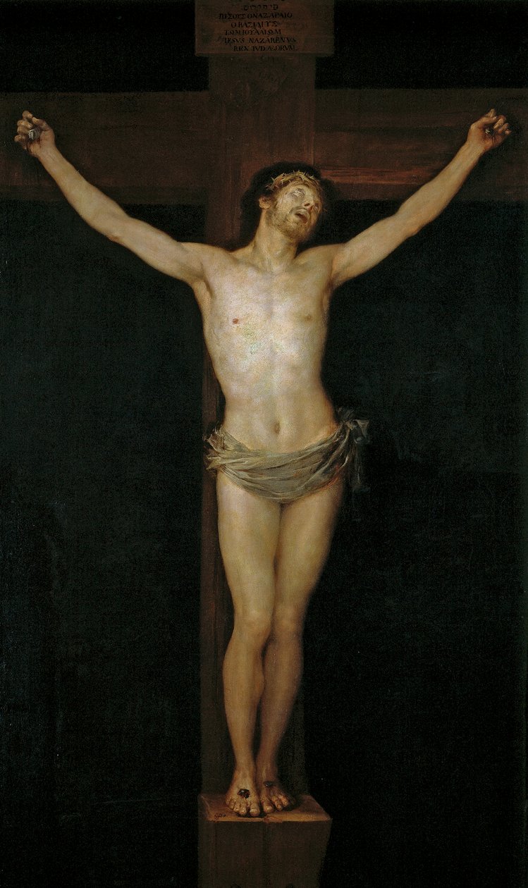 Cristo sulla croce da Francisco de Goya