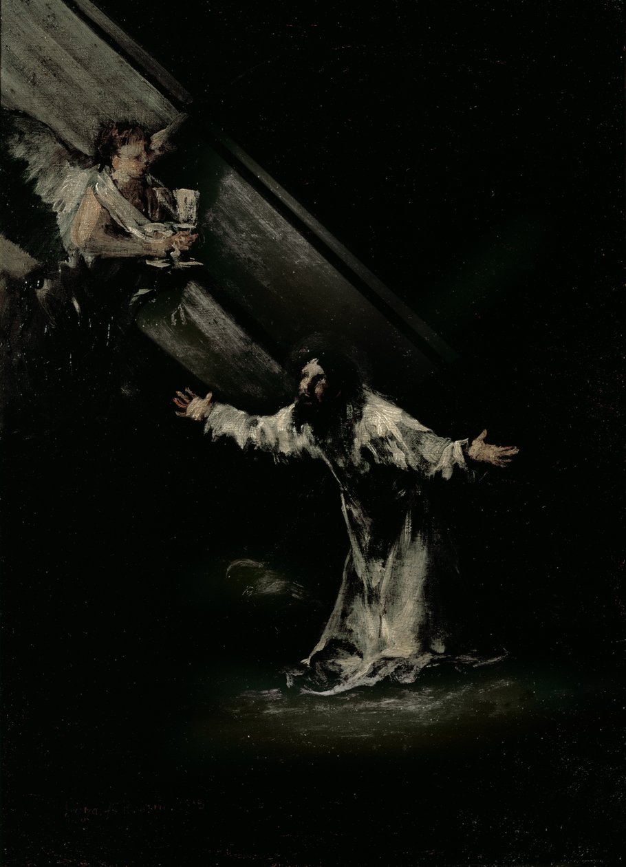 Cristo sul Monte degli Ulivi, 1819 da Francisco de Goya