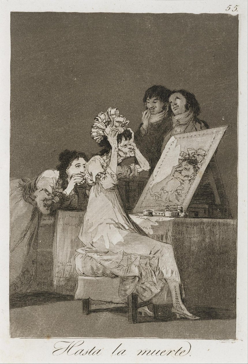 Fino alla morte da Francisco de Goya