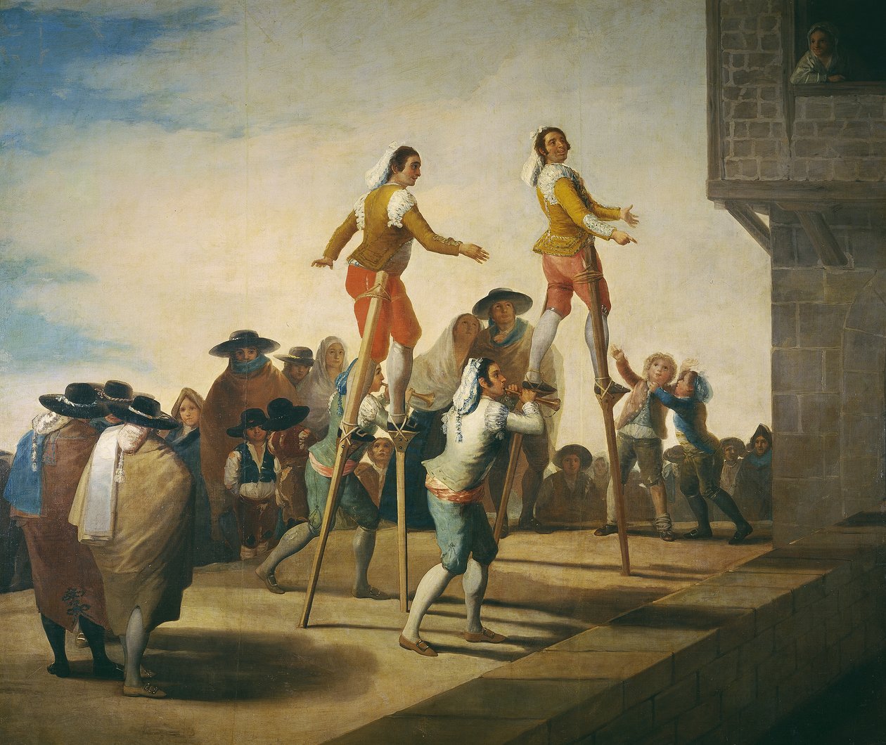 I trampoli da Francisco de Goya