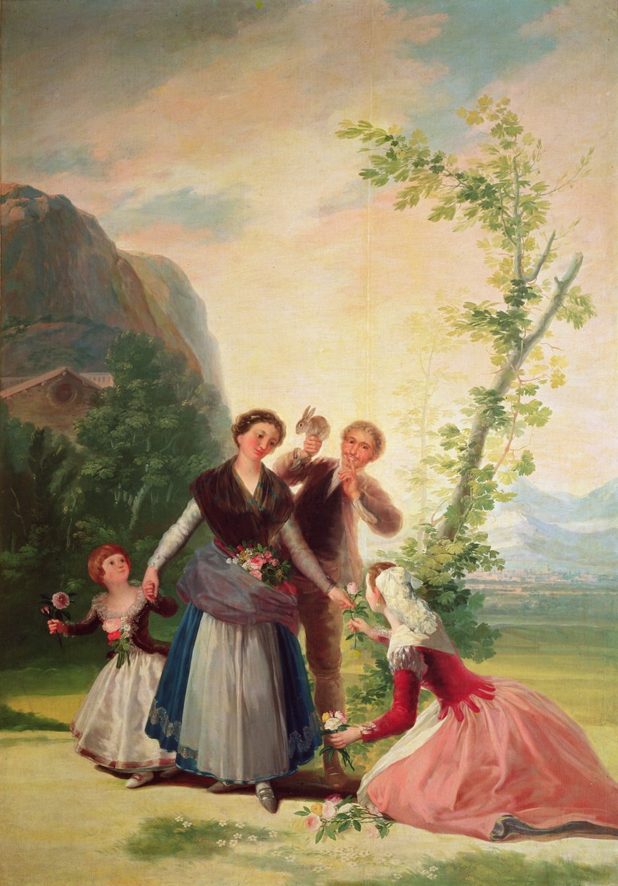 I fioristi, 1786 da Francisco de Goya