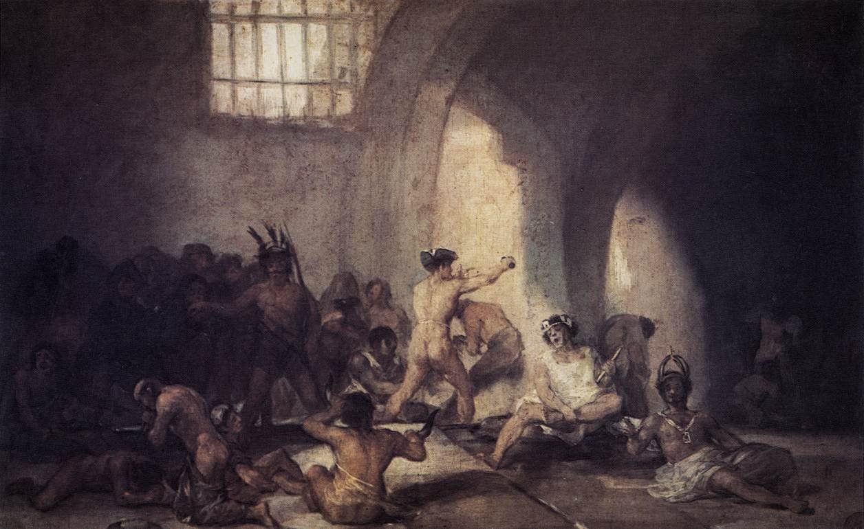 Il manicomio da Francisco de Goya