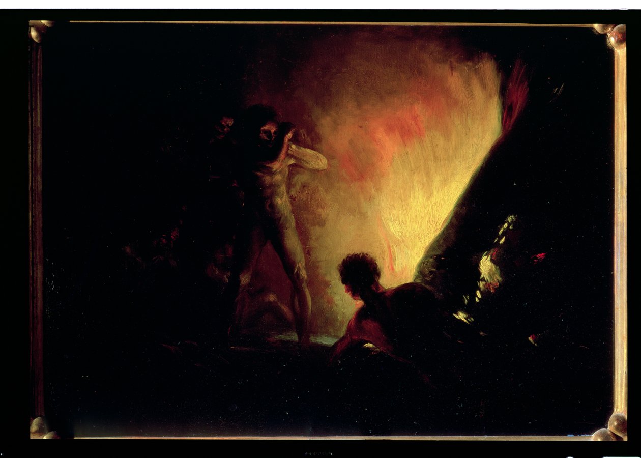 Il rogo da Francisco de Goya