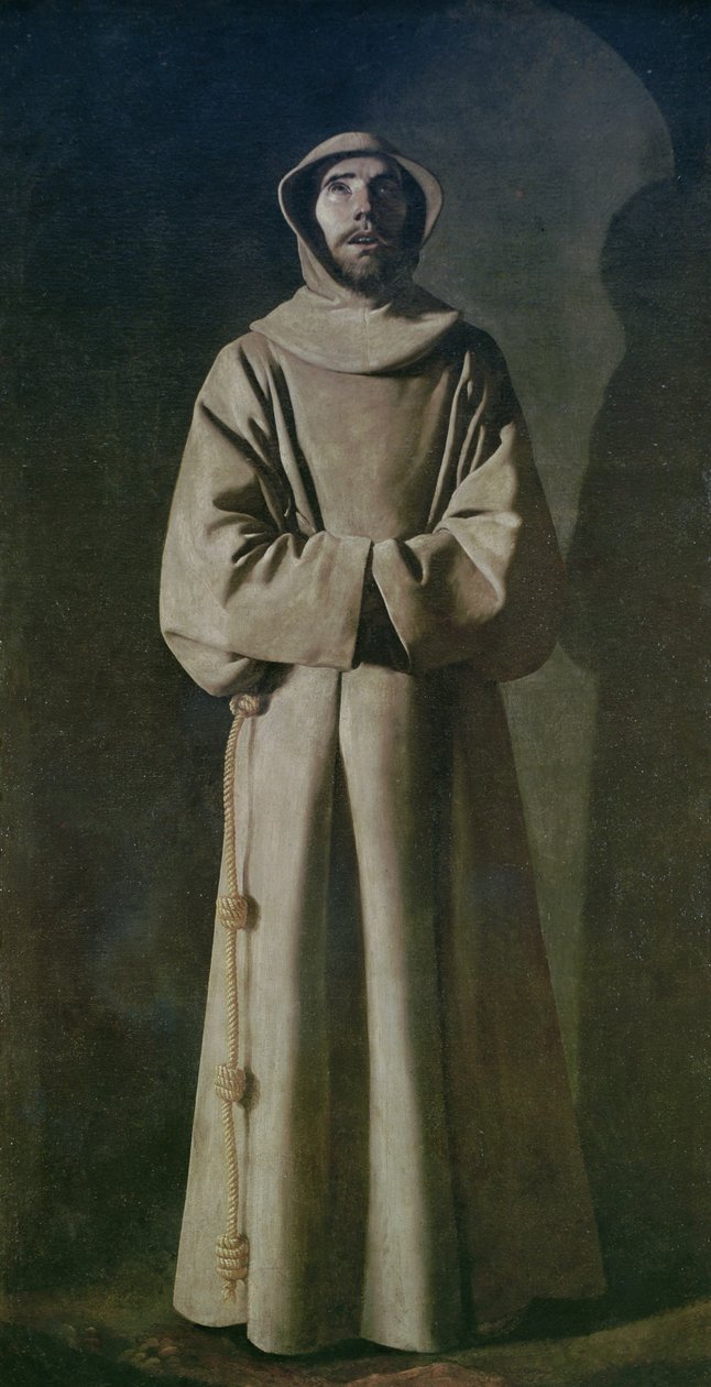 San Francesco (1181-1226) 1645-64 da Francisco de Zurbaran