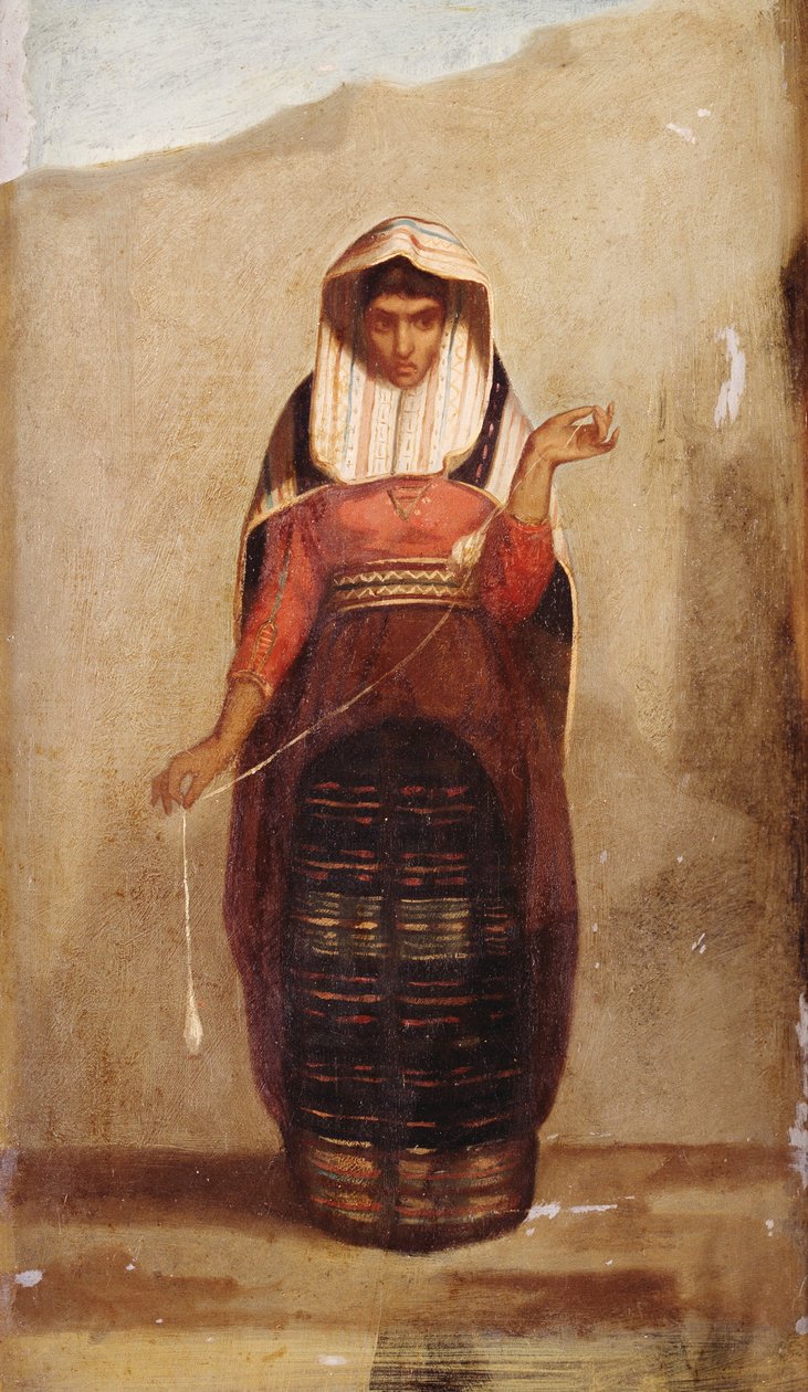 La Filatrice da Francisco Laso