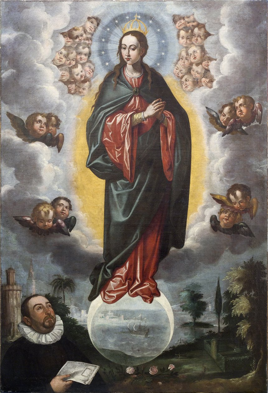 Immacolata con Miguel del Cid da Francisco Pacheco