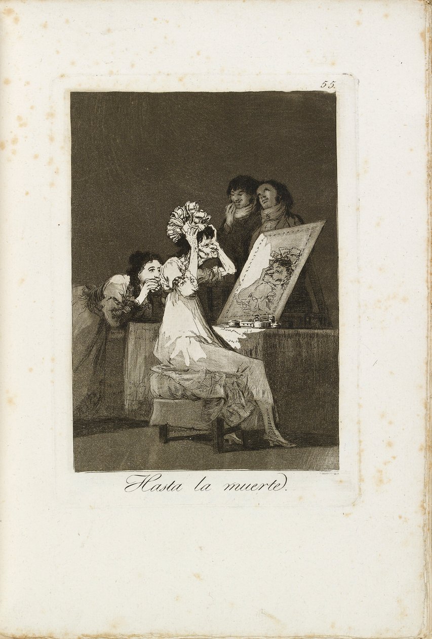Fino alla morte da Francisco de Goya