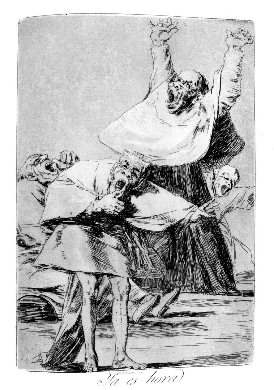 È ora, 1799 da Francisco de Goya