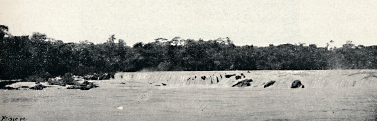 Salto Grande Rio Paranapanema, 1895 da Francisco Henszler