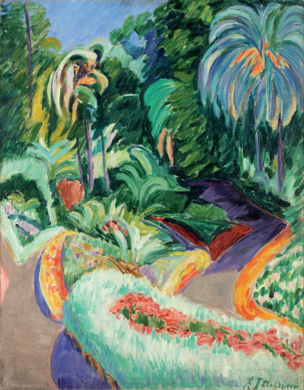 Giardino, ca 1913-1919 da Francisco Iturrino