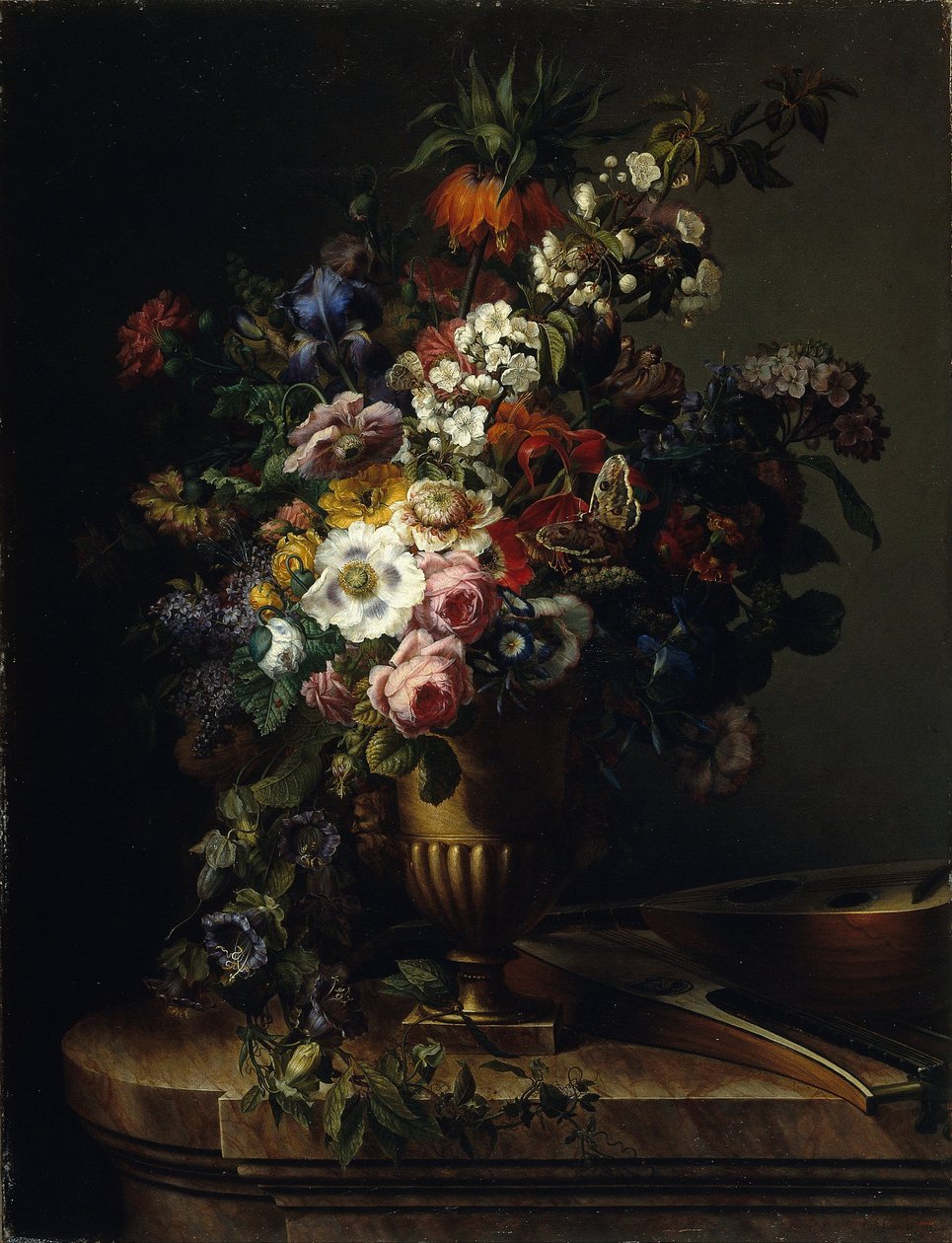 Vaso con fiori da Francisco Lacoma y Fontanet