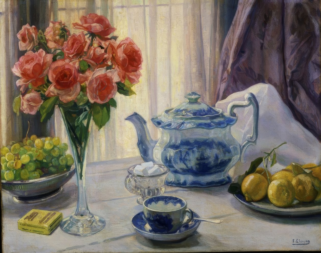 Controluce – Secolo XX – 48x73 cm da Francisco Llorens Diaz