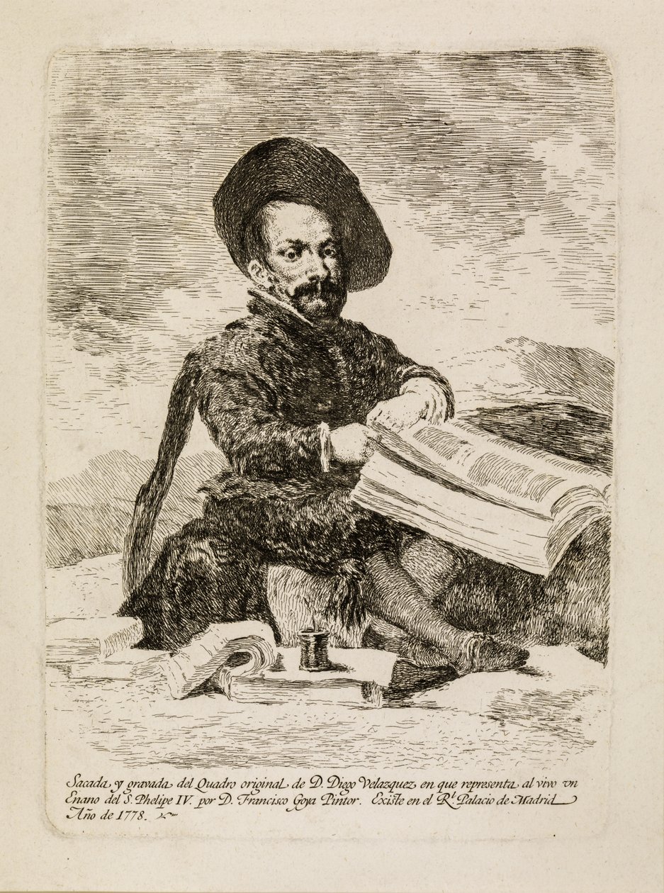 Un nano [El Primo] da Francisco de Goya