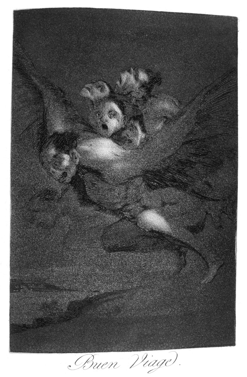 Buon viaggio, 1799 da Francisco de Goya
