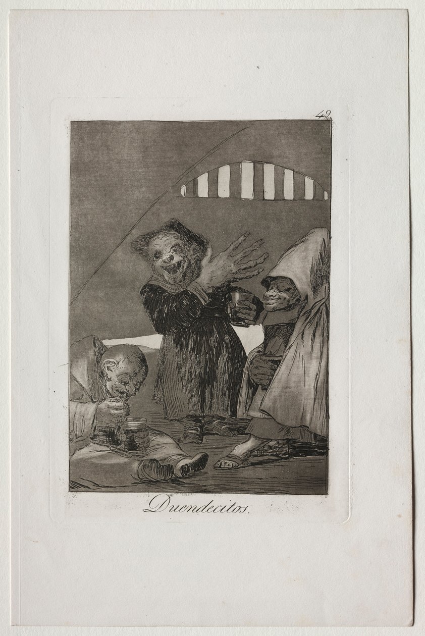 Caprichos: Hobgolins da Francisco de Goya