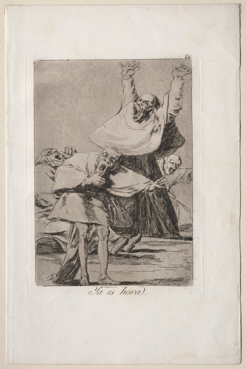 Caprichos: È ora da Francisco de Goya