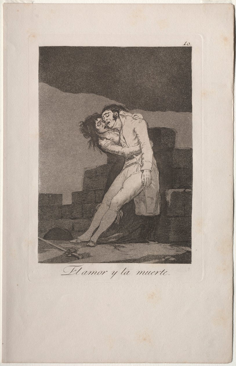 Capricci: Amore e Morte da Francisco de Goya