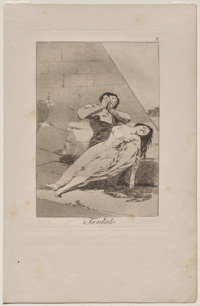 Caprichos: Tantalo da Francisco de Goya
