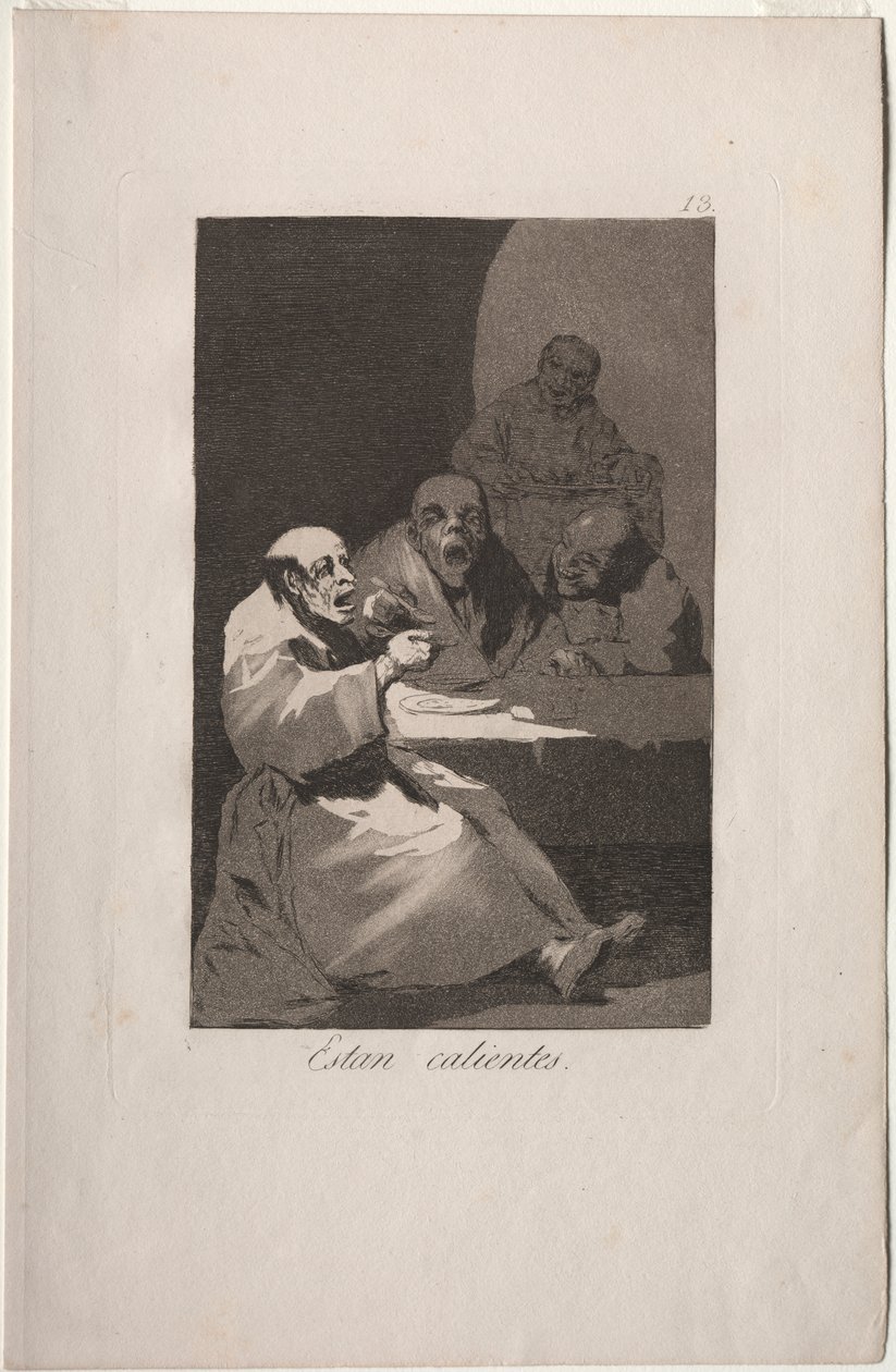 Caprichos: Sono Caldi da Francisco de Goya