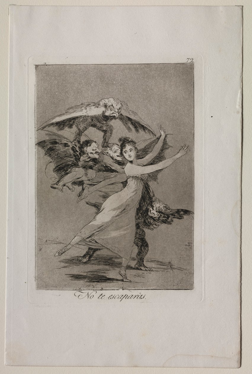 Capricci: Non sfuggirai da Francisco de Goya