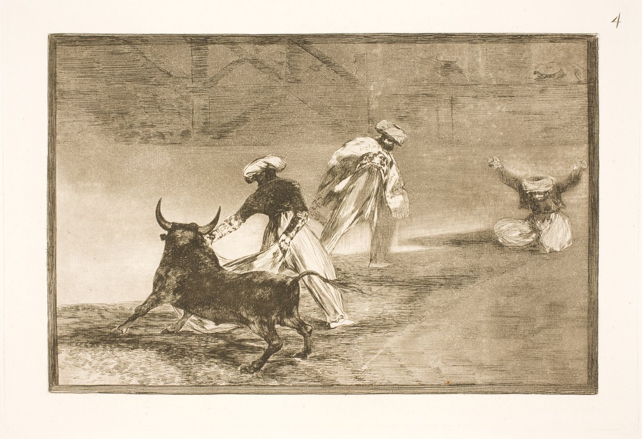 Provocano un altro nel recinto da Francisco de Goya